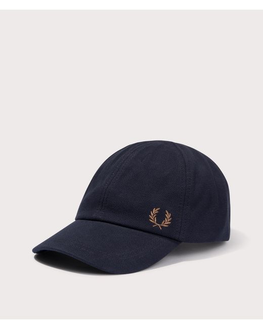 Fred Perry Blue Pique Classic Cap for men