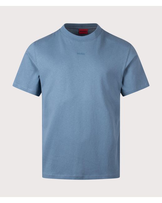 HUGO Blue Relaxed Fit Dapolino T-Shirt for men