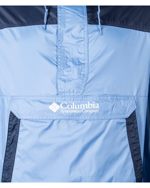 Columbia Blue Challenger Windbreaker for men