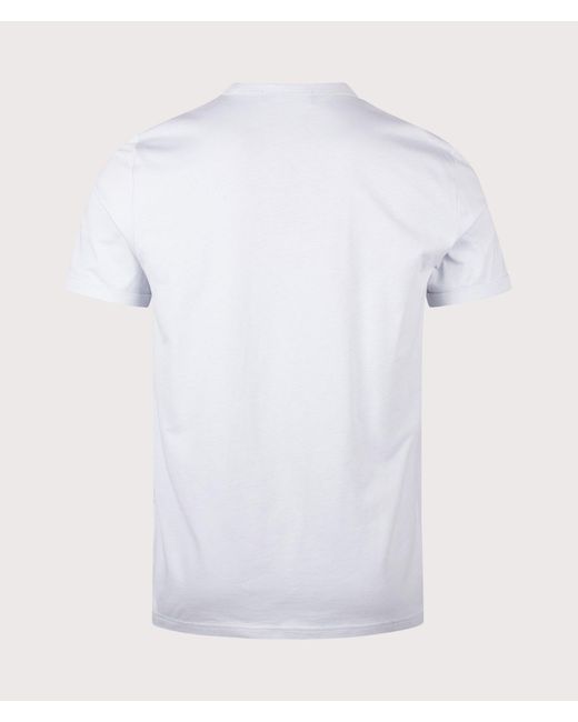 Fred Perry White Regular Fit Ringer T-Shirt for men