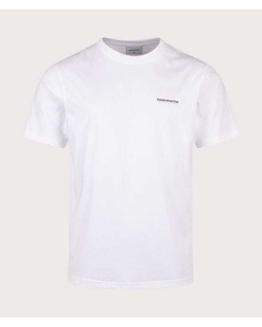 Thisisneverthat White Intl. Logo T-Shirt for men