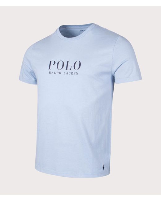 Polo Ralph Lauren Blue Lightweight Crew Neck T-shirt for men