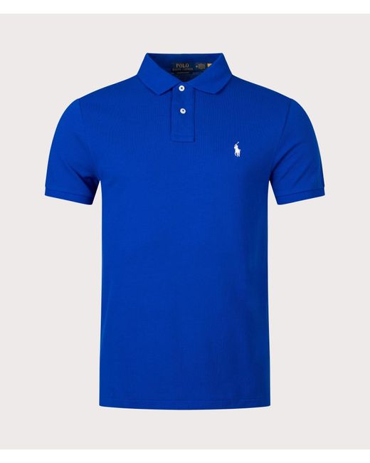Men's custom slim fit mesh polo cheap