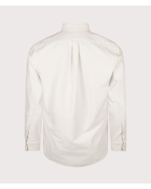 Polo Ralph Lauren White Custom Fit Iconic Oxford Shirt for men