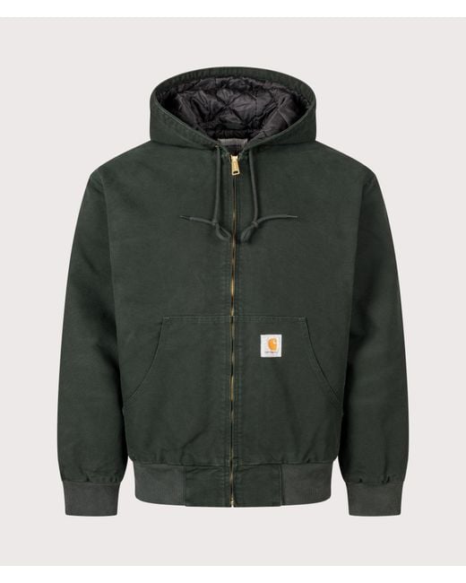Carhartt Green Loose Fit Og Active Jacket for men
