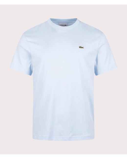 Lacoste Blue Cotton T-Shirt for men