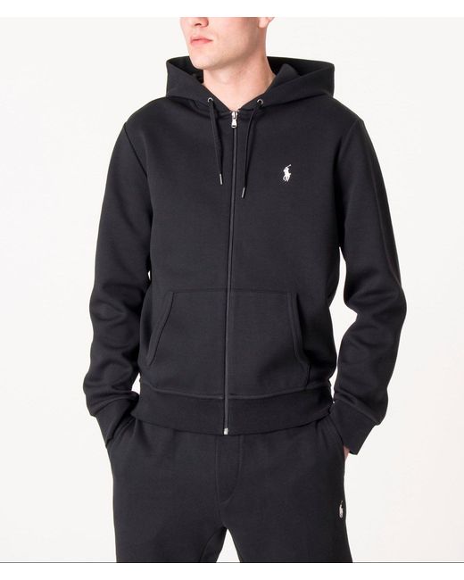 Polo Ralph Lauren Blue Zip Through Hoodie for men