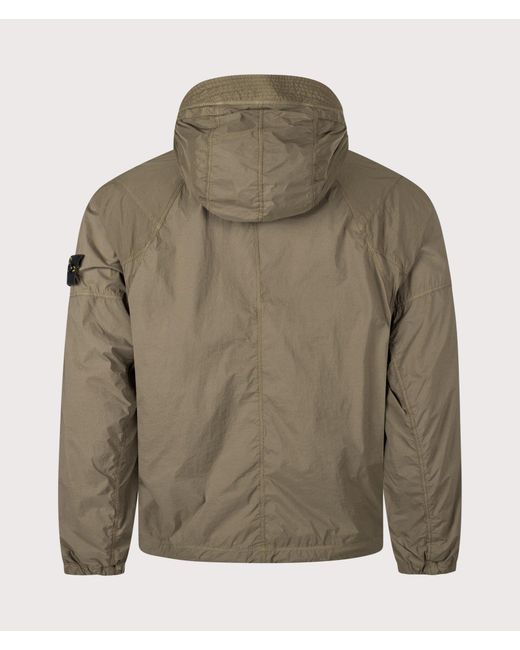 Stone Island Green Ultralight Nylon Stretch-Tc Jacket for men