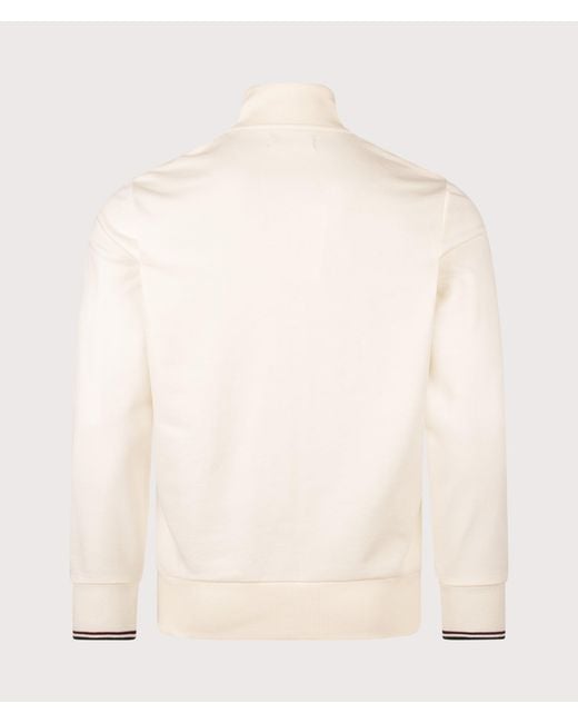 Fred Perry Natural Zip Through Sweatshirt for men