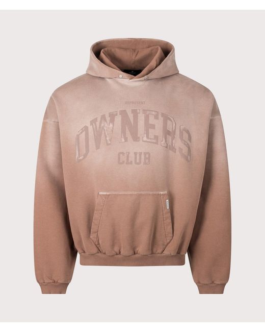 Represent Brown Oversized 2.0 Fit Owners Hoodie for men