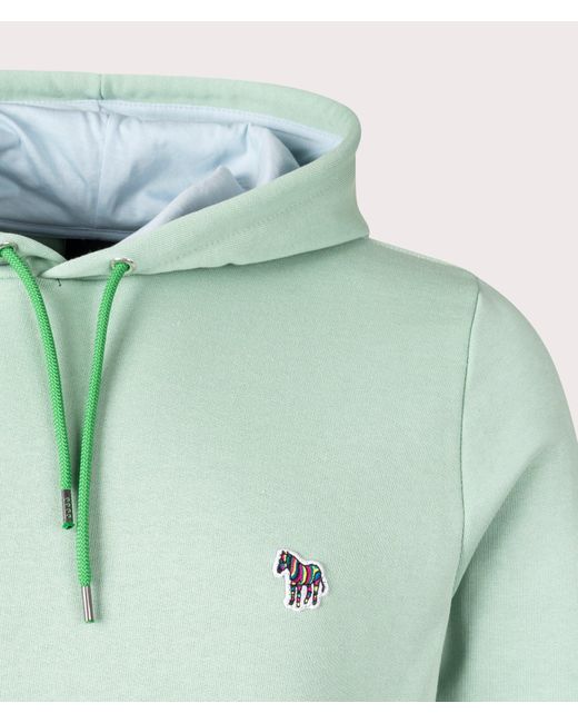 Paul Smith Green Zebra Hoodie for men