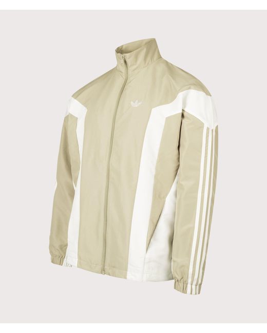 Adidas Originals Natural Loose Fit Windbreaker Jacket for men