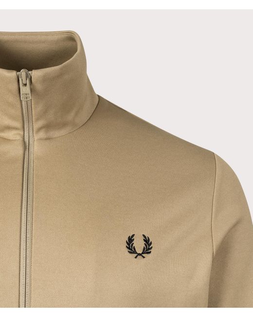 Fred Perry Natural Tape Detail Track Top for men