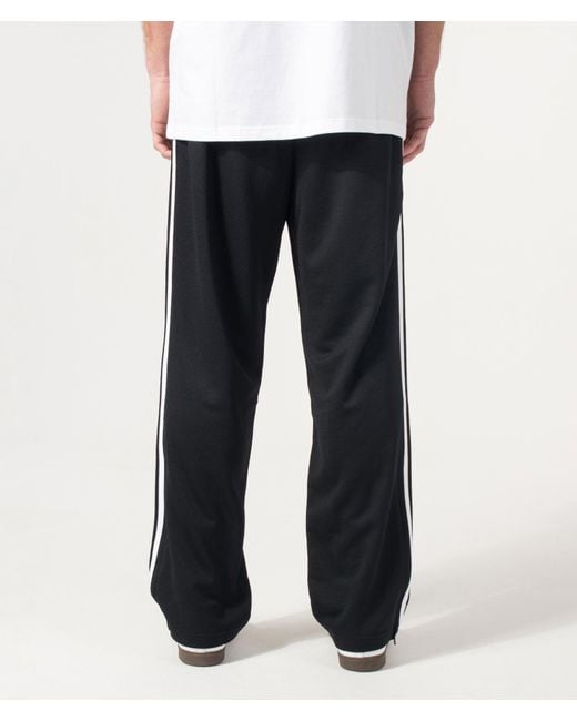 Adidas Originals Black Mesh Firebird Track Pant for men