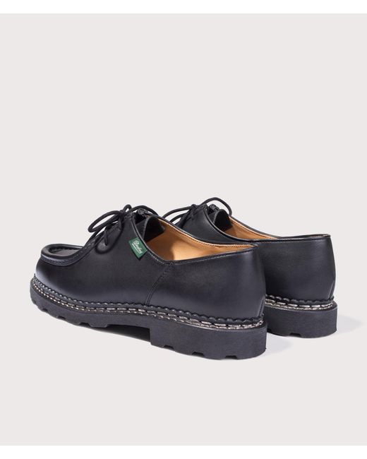 Paraboot Blue Michael Smooth Leather Shoes for men