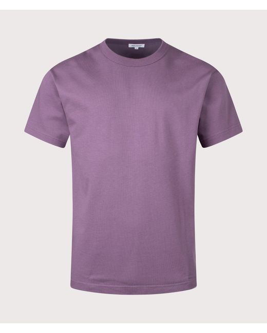 Norse Projects Purple Snekkersten Organic Arch Print T-Shirt for men