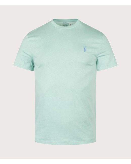 Polo Ralph Lauren Green Custom Slim Fit Jersey T-Shirt for men