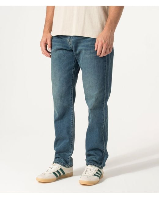 Paul Smith Blue Relaxed Tapered Fit Jeans for men