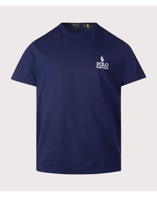 Polo Ralph Lauren Blue Classic Fit Logo T-Shirt for men