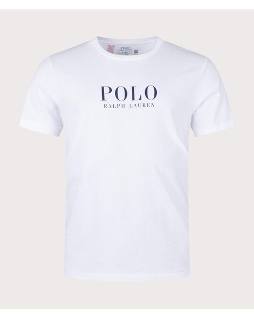 Polo Ralph Lauren White Lightweight Crew Neck T-Shirt for men