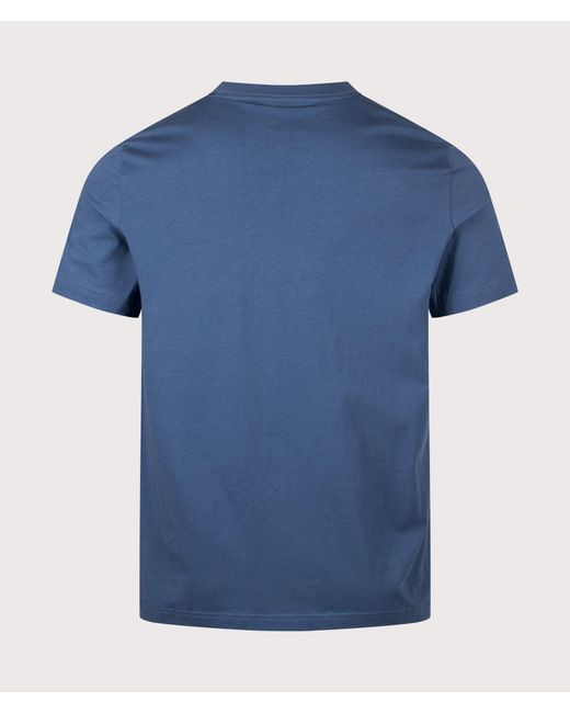 Paul Smith Blue Regular Fit Zebra T-Shirt for men