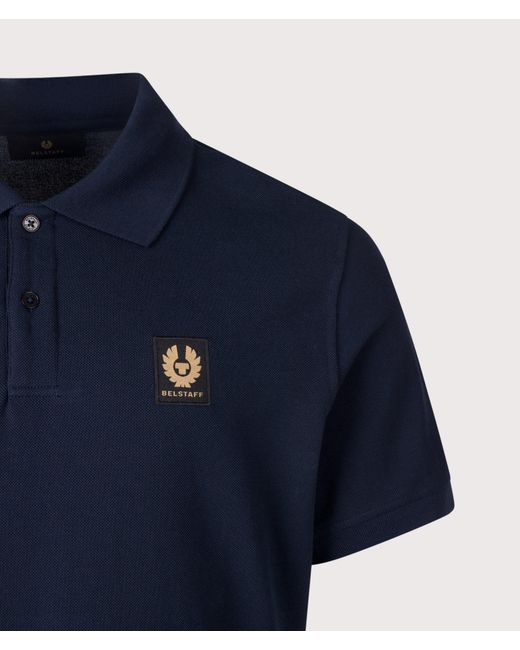 Belstaff Blue Regular Fit Polo Shirt for men