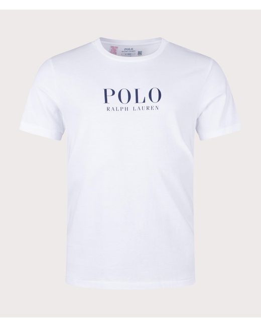 Polo Ralph Lauren White Lightweight Crew Neck T-shirt for men