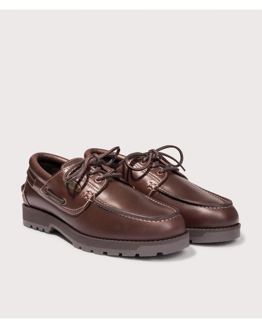 Rockport Brown Country Boat Shoes for men