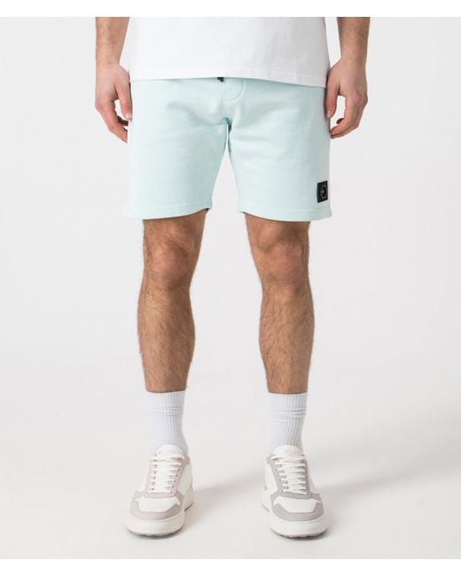 Marshall Artist Blue Siren Jersey Shorts for men