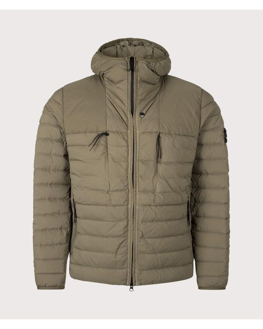 Stone Island Green Seamless Tunnel Nylon Down-Tc Jacket for men