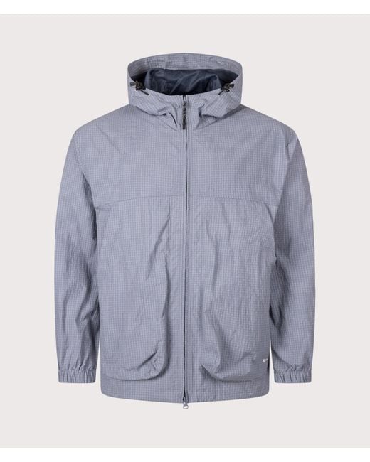 Snow Peak Blue Kasuri Ripstop Jacket for men