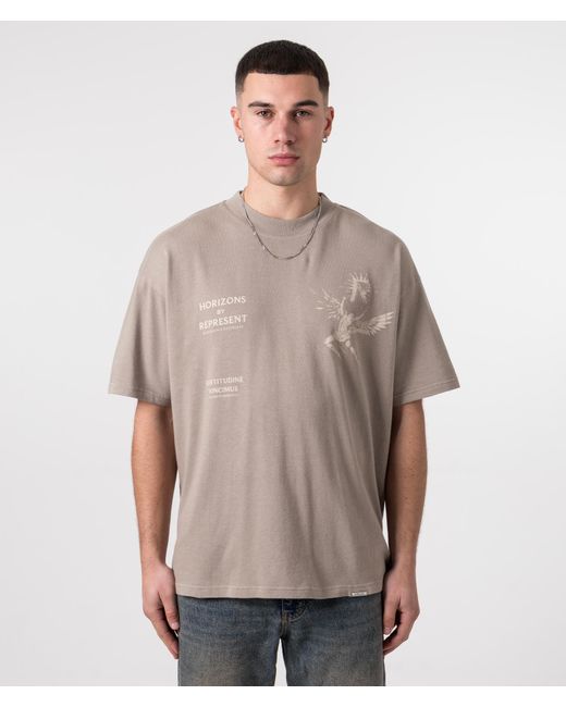 Represent Brown Icarus T-shirt for men