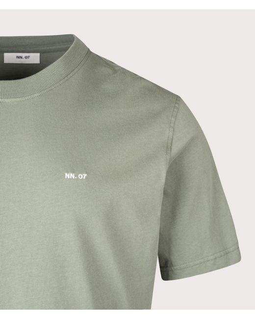 NN07 Green Adam Emb T-Shirt for men