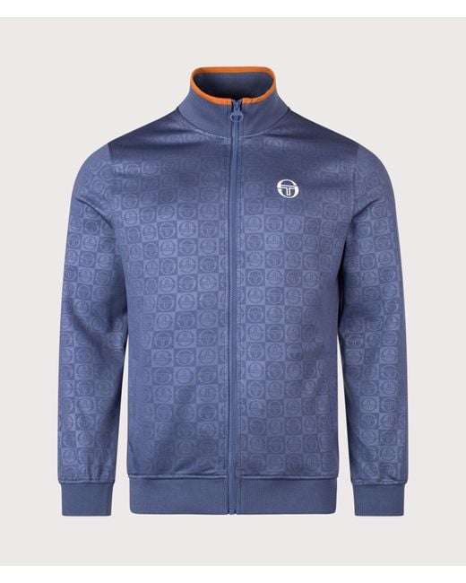 Sergio Tacchini Blue Santoro Mono Track Top for men