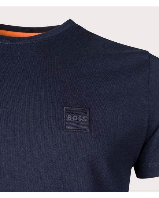 Boss Blue Regular Fit Tales T-Shirt for men