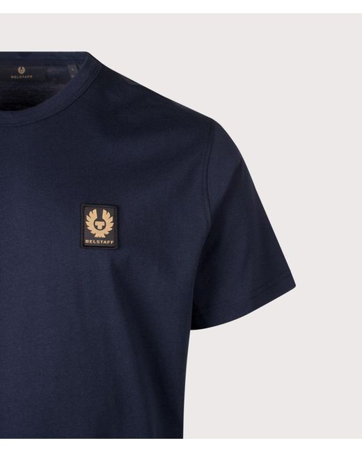 Belstaff Blue Regular Fit T-Shirt for men