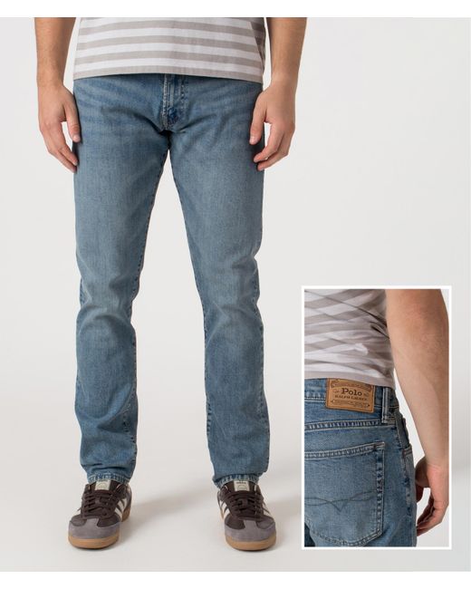 Polo Ralph Lauren Blue Slim Fit Sullivan Stretch Jeans for men