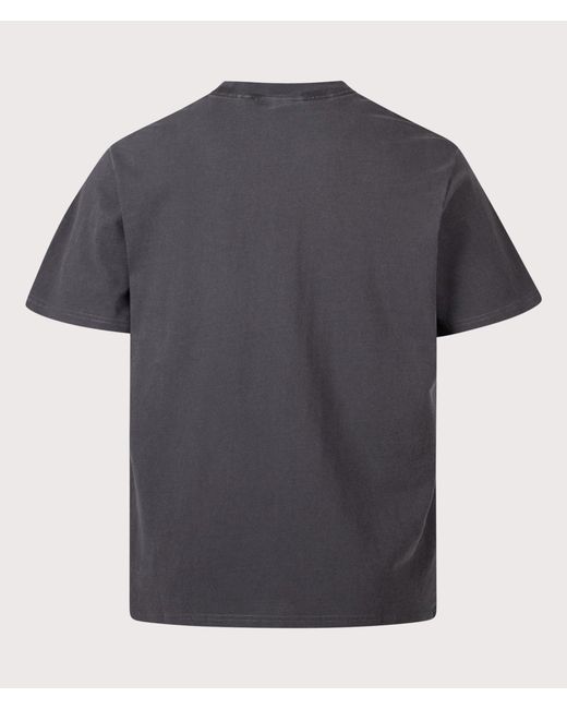 Carhartt Gray Loose Fit Coat Of Arms T-Shirt for men