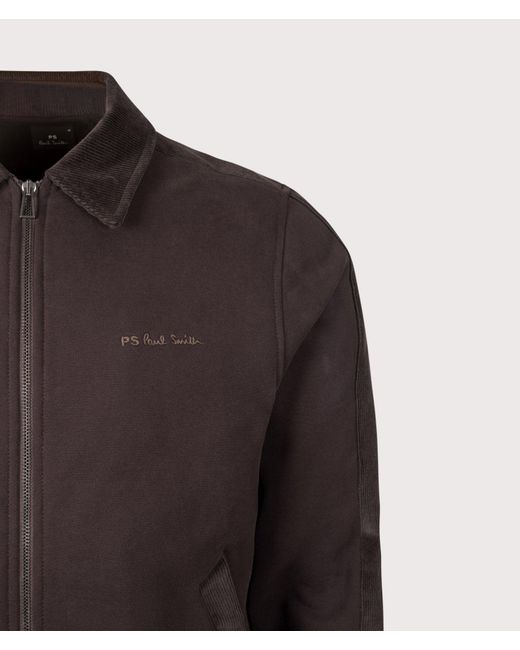 Paul Smith Brown Regular Fit Zip Through Jacket for men