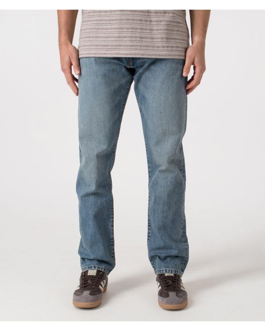 Polo Ralph Lauren Blue Relaxed Fit Straight Leg Hampton Jeans for men