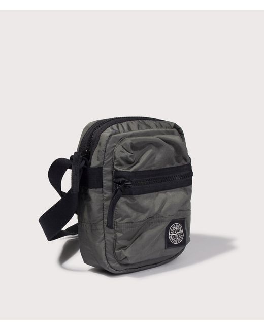 Stone Island Black Coated Nylon Metal for men