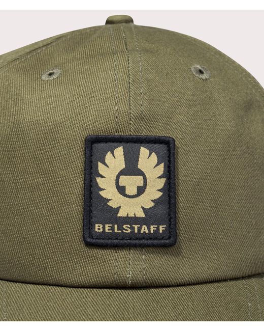 Belstaff Green Phoenix Logo Cap for men