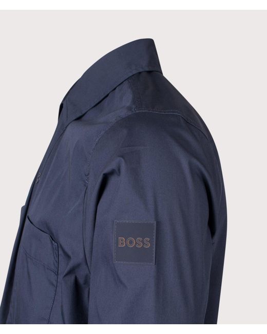 Boss Blue Regular Fit Lockyo Shirt for men
