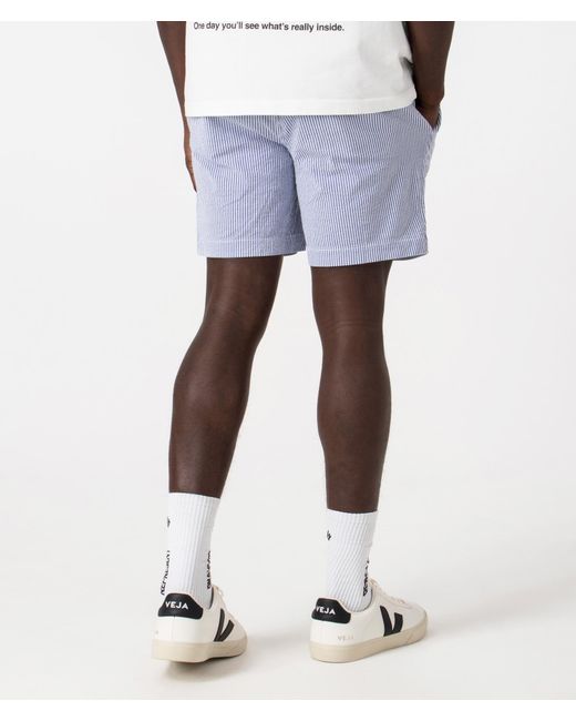 Polo Ralph Lauren White Classic Fit Teill Flat Front Shorts for men