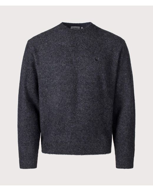 Carhartt Blue Regular Fit Curtis Jumper for men