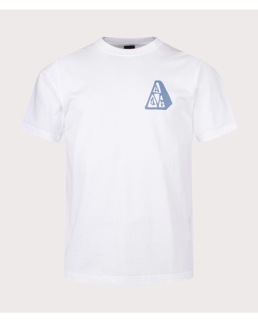 Huf Blue Triple Triangle Hallows T-shirt for men
