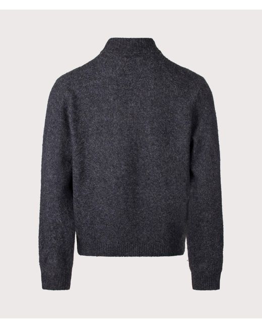 Carhartt Blue Regular Fit Curtis Knitted Jacket for men