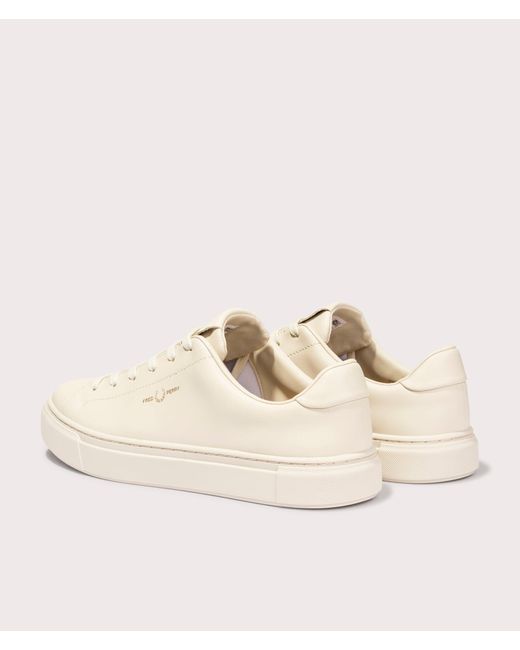 Fred Perry Natural B71 Leather Trainers for men