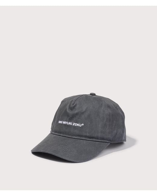 MKI Miyuki-Zoku Black V2 Twill Baseball Cap for men