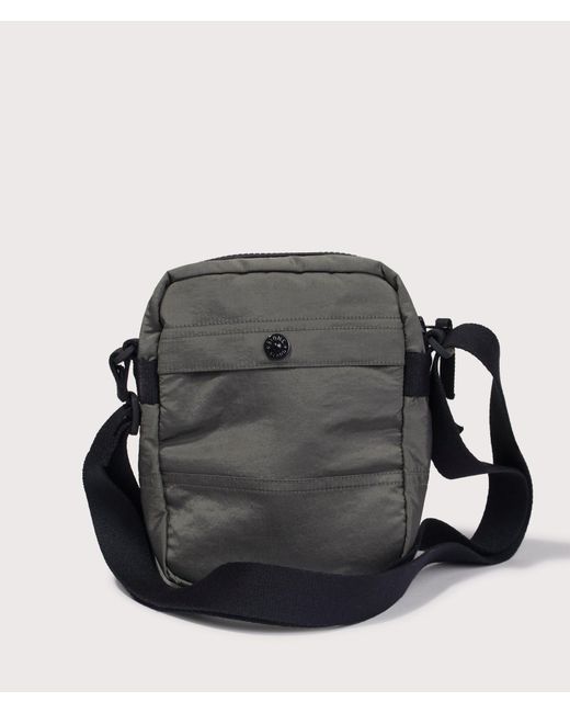 Stone Island Black Coated Nylon Metal for men